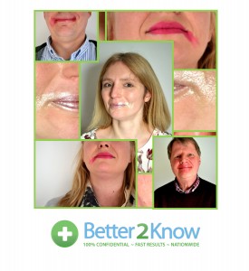 Photo of Better2Know staff supporting CCPW and the #SmearForSmear campaign