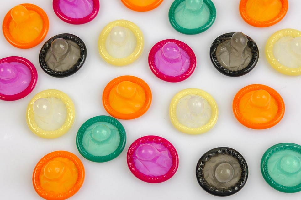 Flavoured condoms