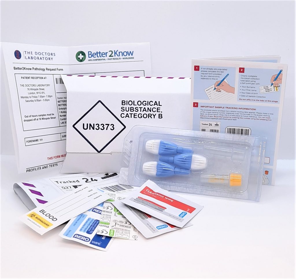 Covid-19 antibody finger-prick home sample collection kit