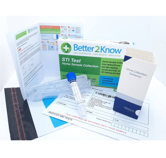 Comfort Screen STD & STI Home Testing Kits Better2Know