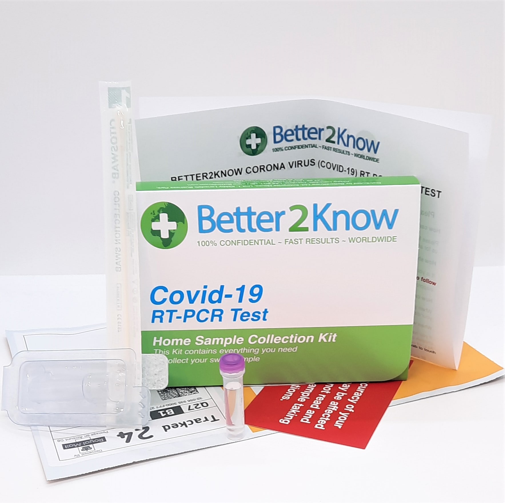 Covid 19 Coronavirus Swab Home Test Kit Better2know