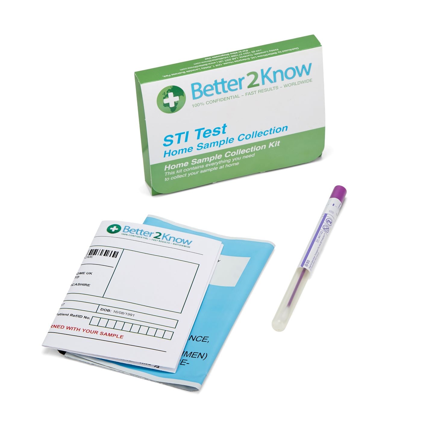 Better2Know&#039;s HPV test can detect 14 high-risk types.