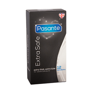 Pasante Extra Safe Condoms (12 Pack)