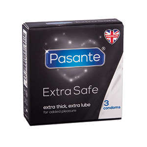 Pasante Extra Safe Condoms (3 Pack)