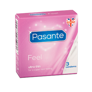 Pasante Feel Condoms (3 Pack)