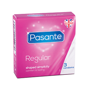 Pasante Regular Condoms (3 Pack)
