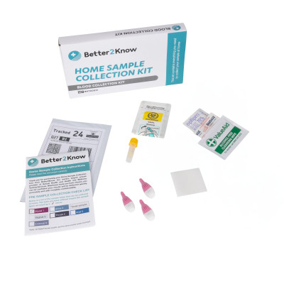 Better2Know Covid-19 Quantitative Finger-Prick Antibody Test.
