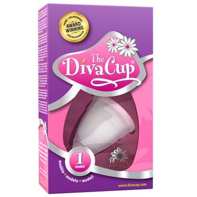 The DivaCup Model 1 (Menstrual Cup)